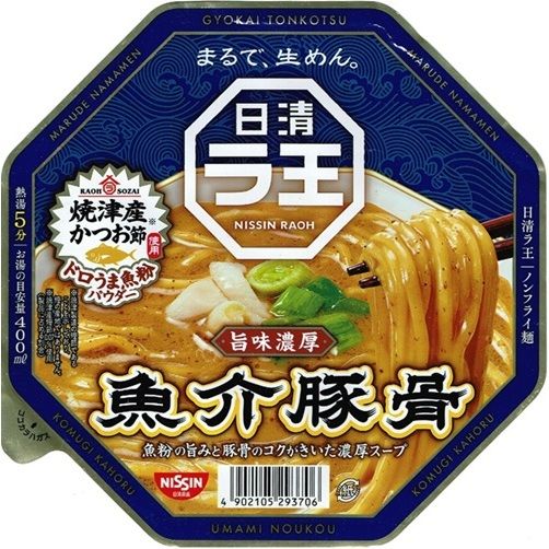 Nissin Raoh Gyokai Tonkotsu Ramen 107g