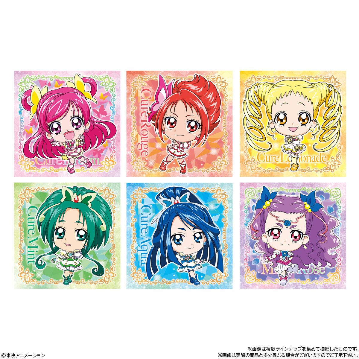 Bandai Niformation Precure All Stars Seal Wafer 3 (1 Piece)