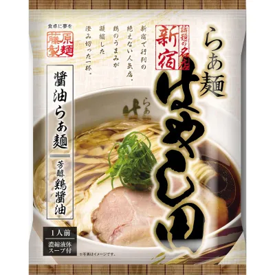Fujiwara Seimen Tokyo Ramen Hayashida Shoyu Ramen 110g
