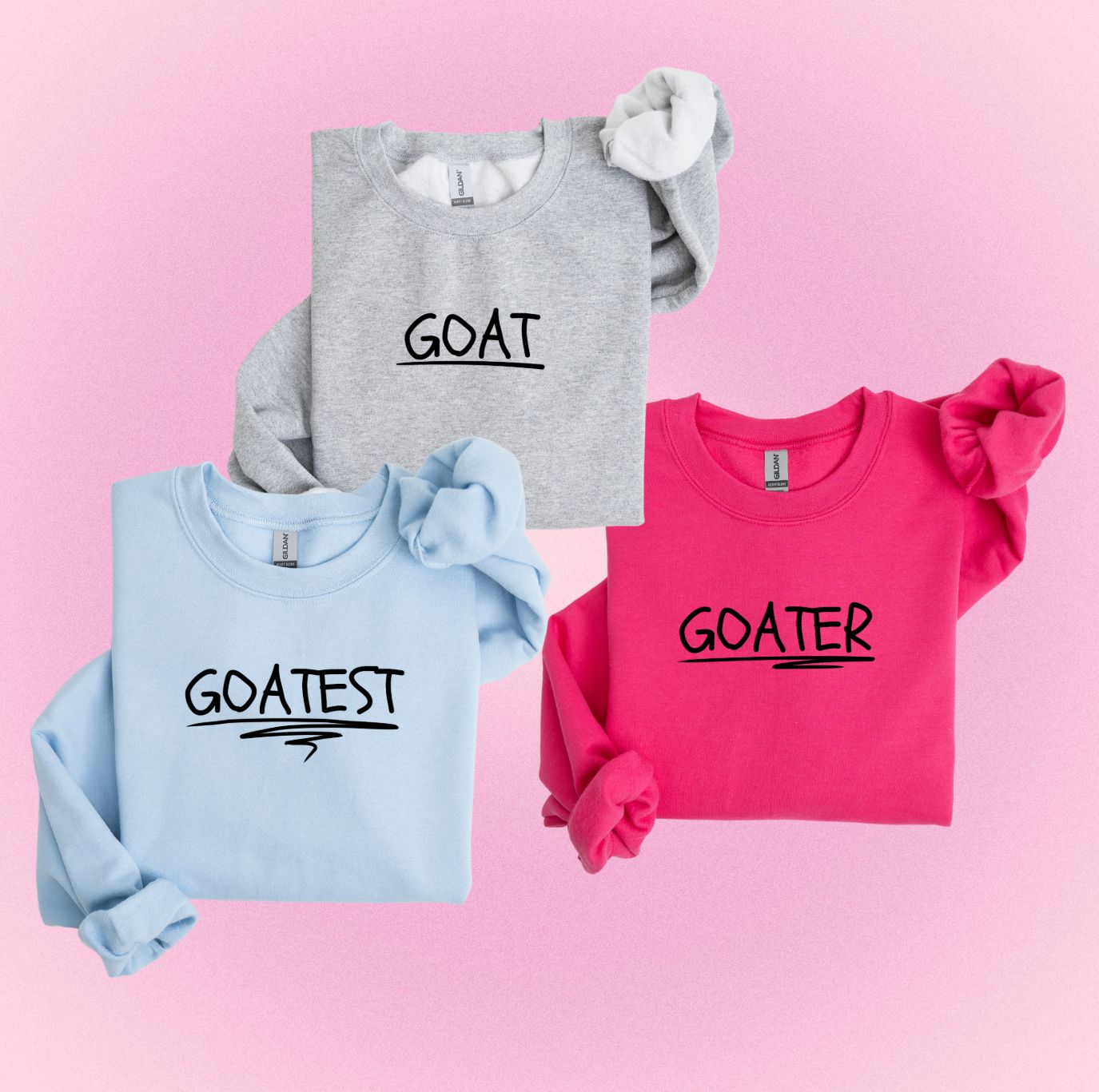GOAT Custom ~ TRIO Matching Set