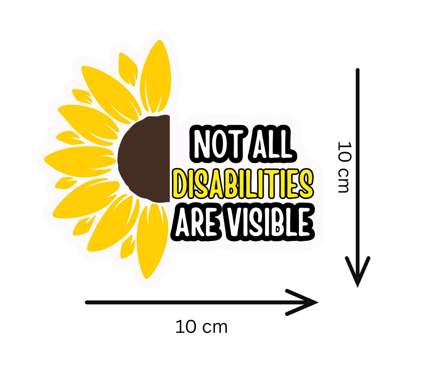 Some Disabilities Look Like This Car Sticker