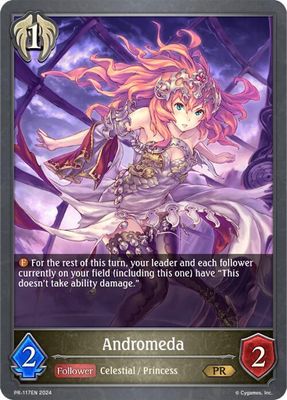 Andromeda - Shadowverse: Evolve Promo Cards (SVPR) Shadowverse: Evolve Promo Cards Foil