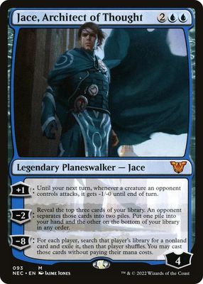 Jace, Architect of Thought - Commander: Kamigawa: Neon Dynasty (NEC) Commander: Kamigawa: Neon Dynasty
