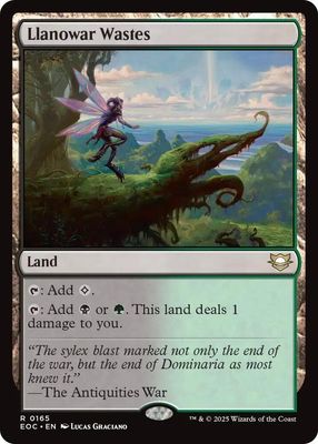 SJF Llanowar Wastes - Commander: Edge of Eternities (EOC)