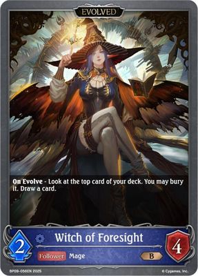 Witch of Foresight (Evolved) - BP09: Duet of Dawn and Dusk (BP09) BP09: Duet of Dawn and Dusk