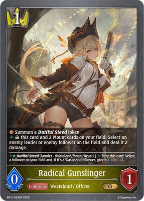 Radical Gunslinger - BP11: Bullet of Fate (BP11) BP11: Bullet of Fate. Foil