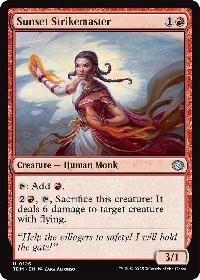 SH9 Sunset Strikemaster - Tarkir: Dragonstorm (TDM)
