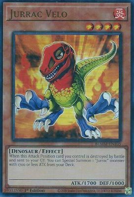 Jurrac Velo - Battles of Legend: Monster Mayhem (BLMM) Ultra Rare