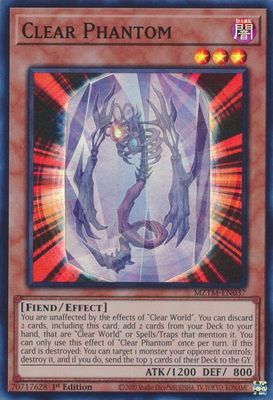 Clear Phantom - Maze of the Master (MZTM) Super Rare
