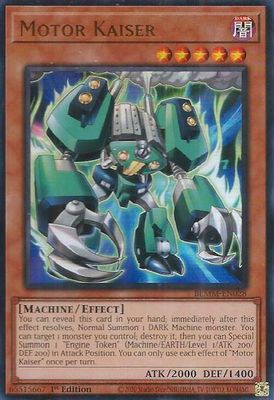 Motor Kaiser - Battles of Legend: Monster Mayhem (BLMM) Ultra Rare