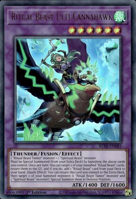 Ritual Beast Ulti-Cannahawk (Alternate Art) - Battles of Legend: Terminal Revenge (BLTR) Ultra Rare
