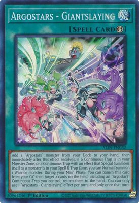 Argostars - Giantslaying - Alliance Insight (ALIN) Super Rare *Espanol*