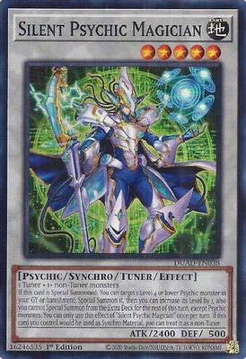 Silent Psychic Magician - Duelist's Advance (DUAD) Super Rare *Espanol*