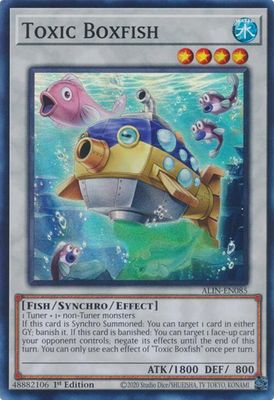 Toxic Boxfish - Alliance Insight (ALIN) Super Rare *Espanol*