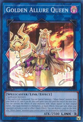 Golden Allure Queen - Maze of the Master (MZTM) Super Rare