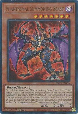 Phantasmal Summoning Beast - 2025 Mega-Pack (MP25) Ultra Rare *Espanol*