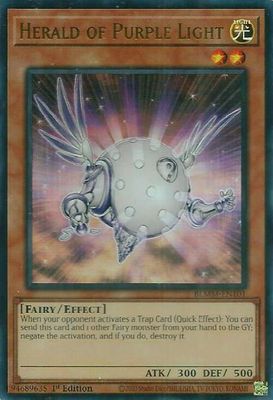 Herald of Purple Light - Battles of Legend: Monster Mayhem (BLMM) Ultra Rare