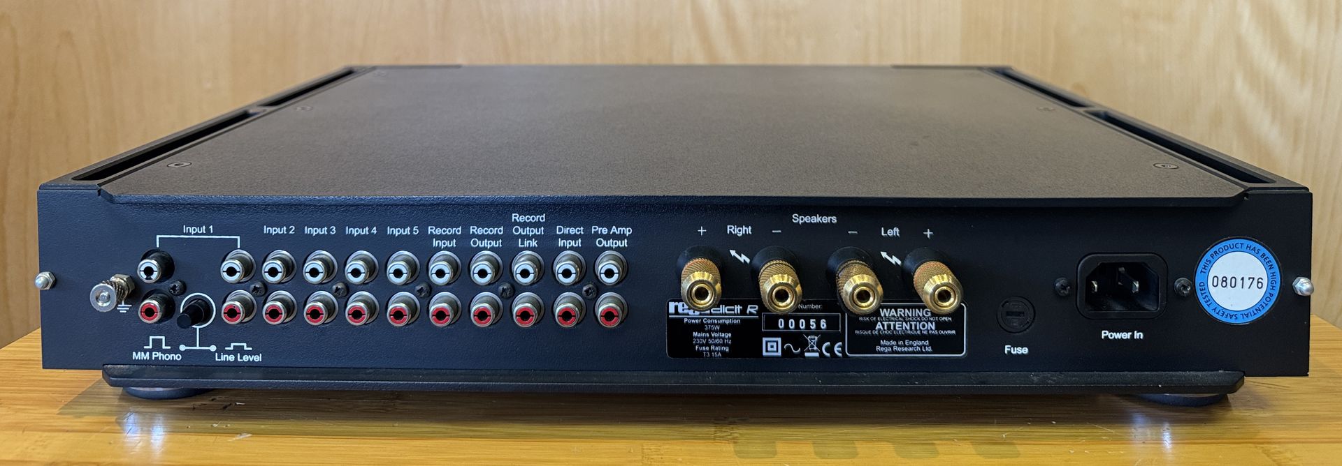 Rega Elicit R Integrated Amplifier