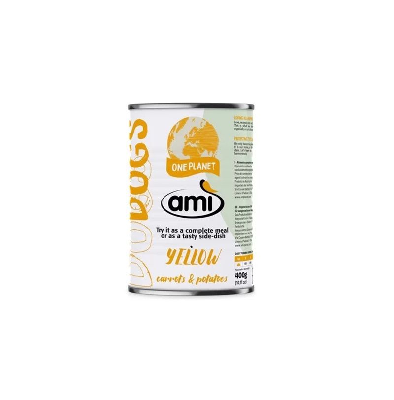 AMI DOG YELLOW CARROTS AND POTATOES 400g