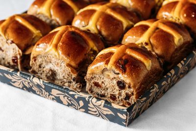 Hot Cross Bun Platter