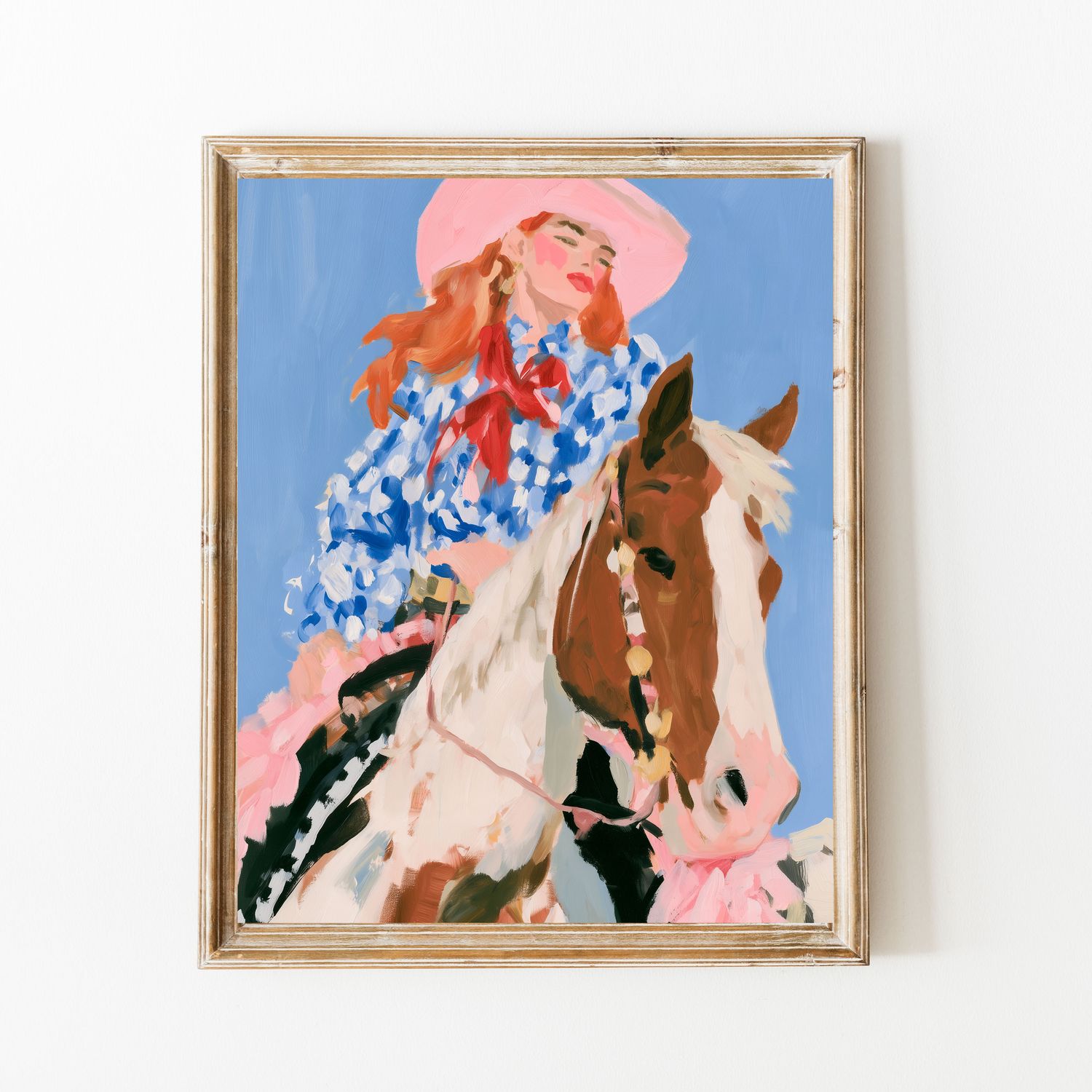 Pretty in Pink &amp; Riding West