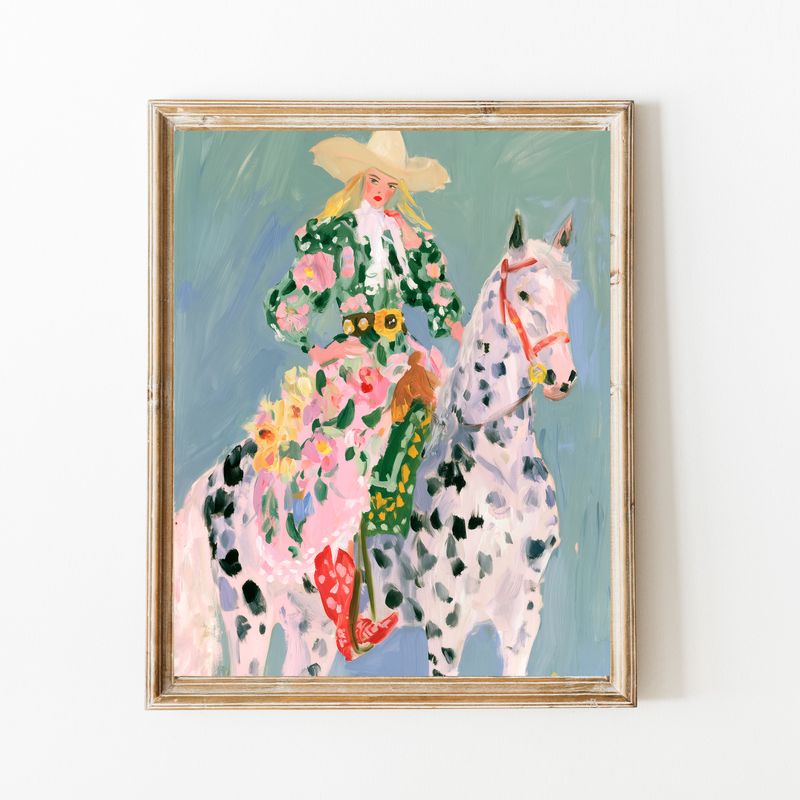 Wildflowers &amp; White Horses
