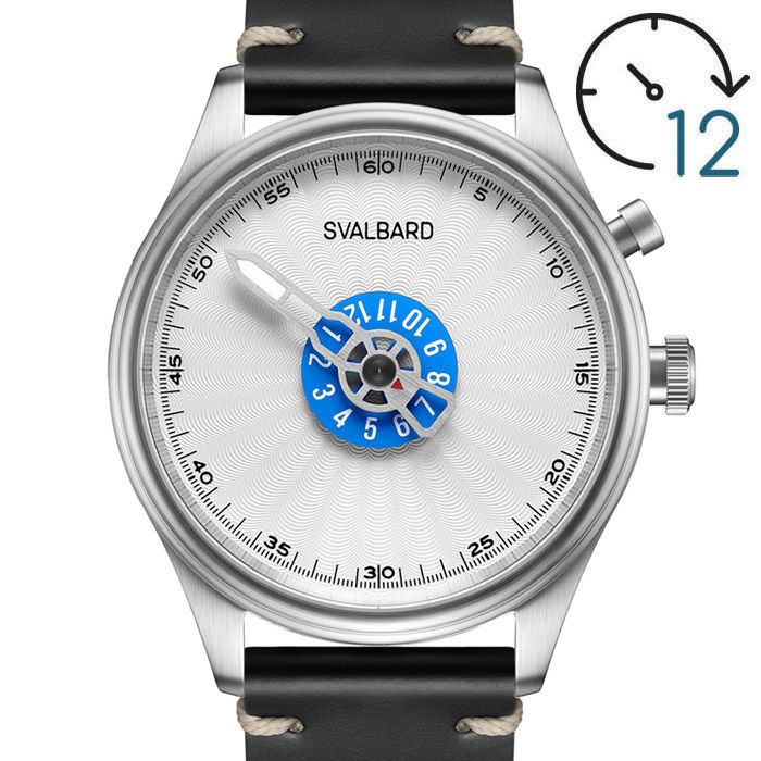 Jump hour watch Svalbard Time Travel HX20