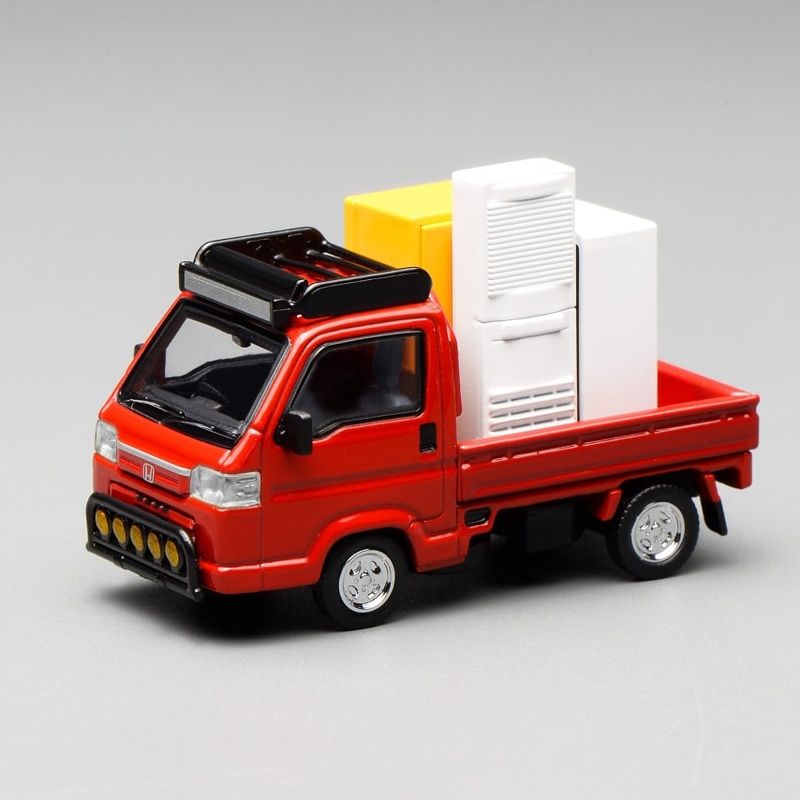 1:64 Motorhelix - 1985 Honda City Acty Truck Red