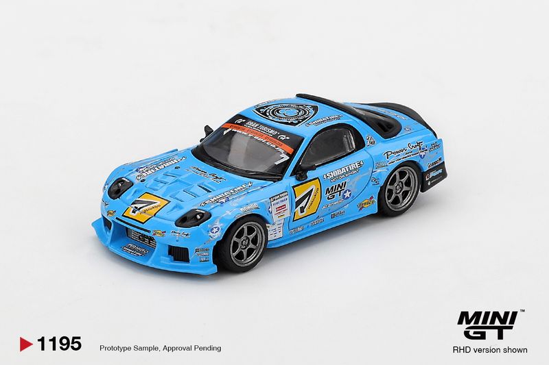 1:64 Mini GT - 2025 Mazda RX7 (FD3S) Re-Amemiya D1GP *Blister packaging* 1:64 Mini GT - 2025 Mazda RX7 (FD3S) Re-Amemiya D1GP *Blister packaging*