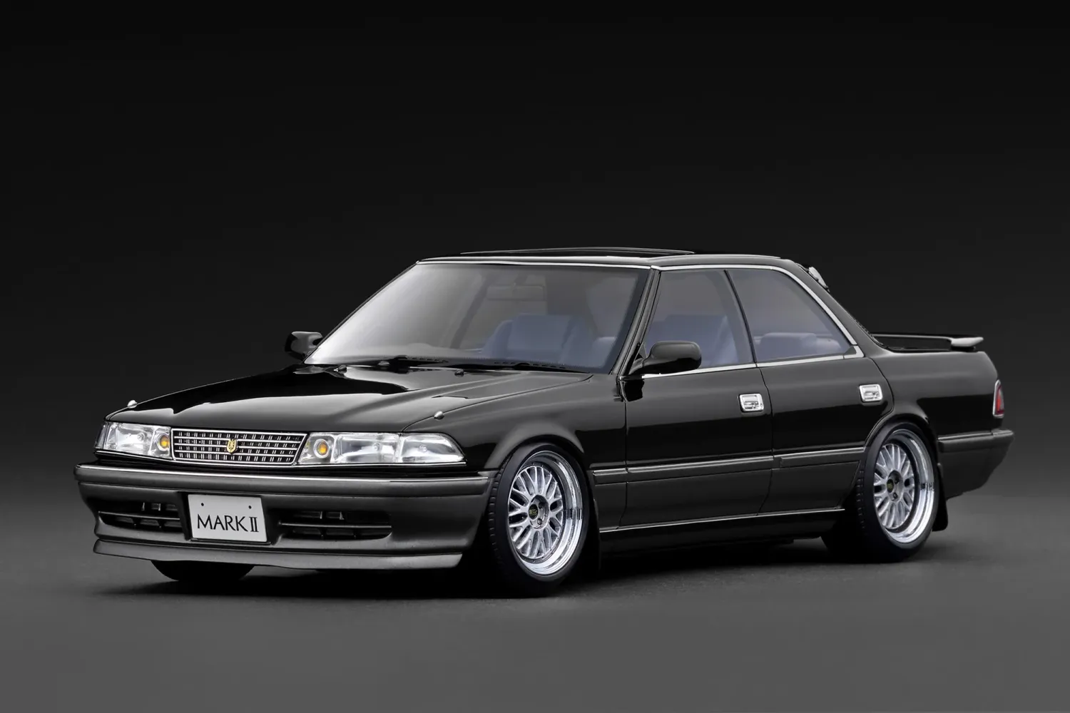 1:18 Ignition - Toyota MARK II 2.5 GT TWIN turbo (GX81), black/gun metallic