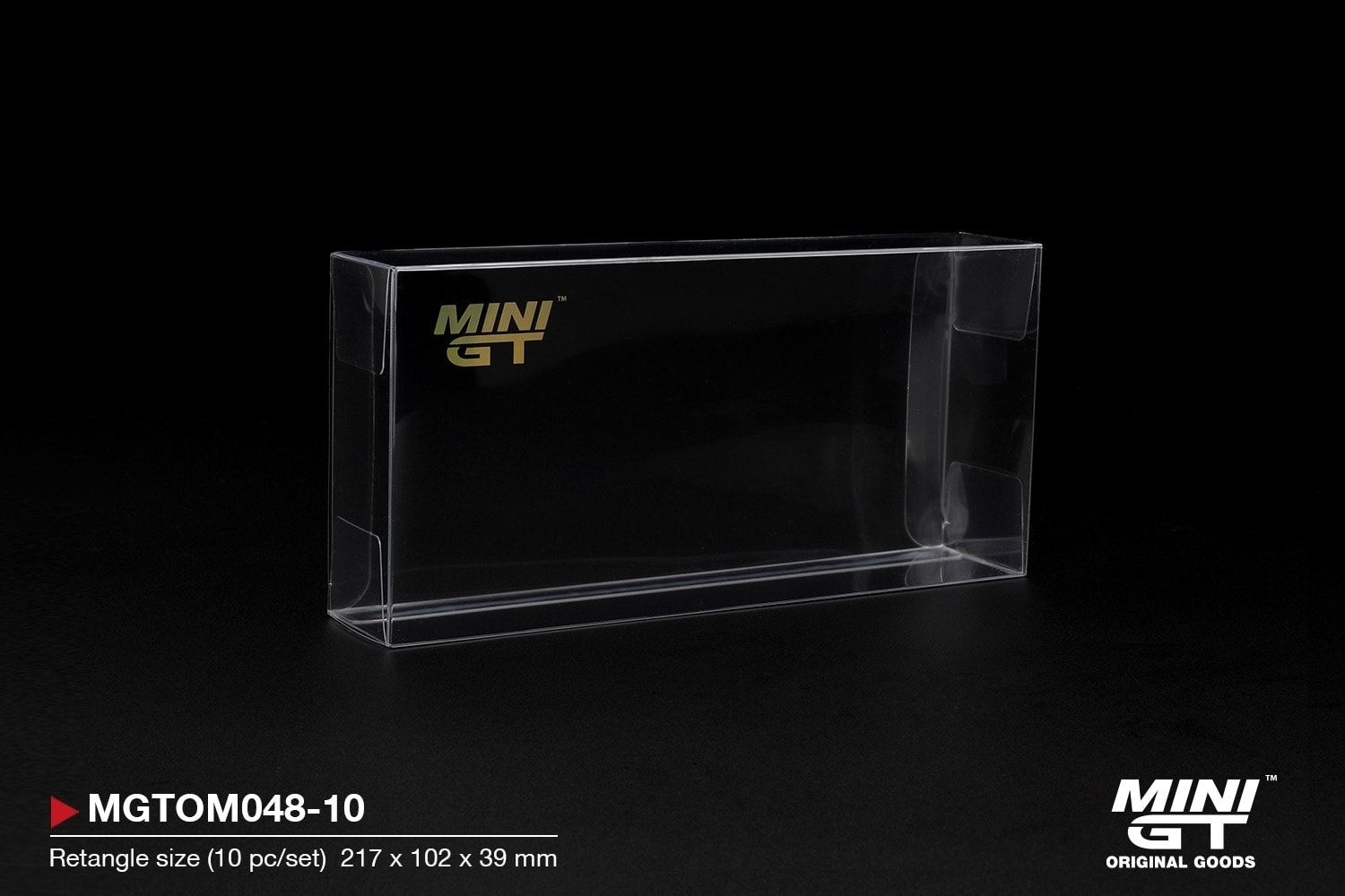 1:64 Mini GT Zubehör - Box Protector Type D: Retangle size (10 pc/set) *21,7cmx10,2cmx3,9cm*