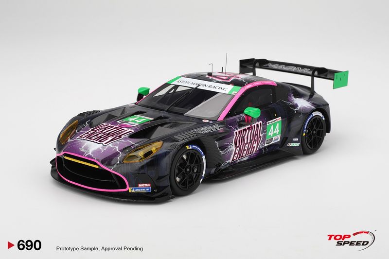 1:18 TSM - Aston Martin Vantage AMR GT3 Evo 4.0 Turbo V8 Team Magnus Racing #44 6h Imsa Watkins Glen 2025 J. Potter