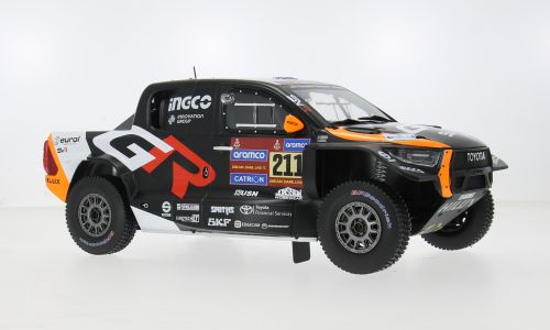 1:18 Ixo - Toyota GR DKR Hilux Evo T1U, Rally Dakar, 2025, #211 L. Henk