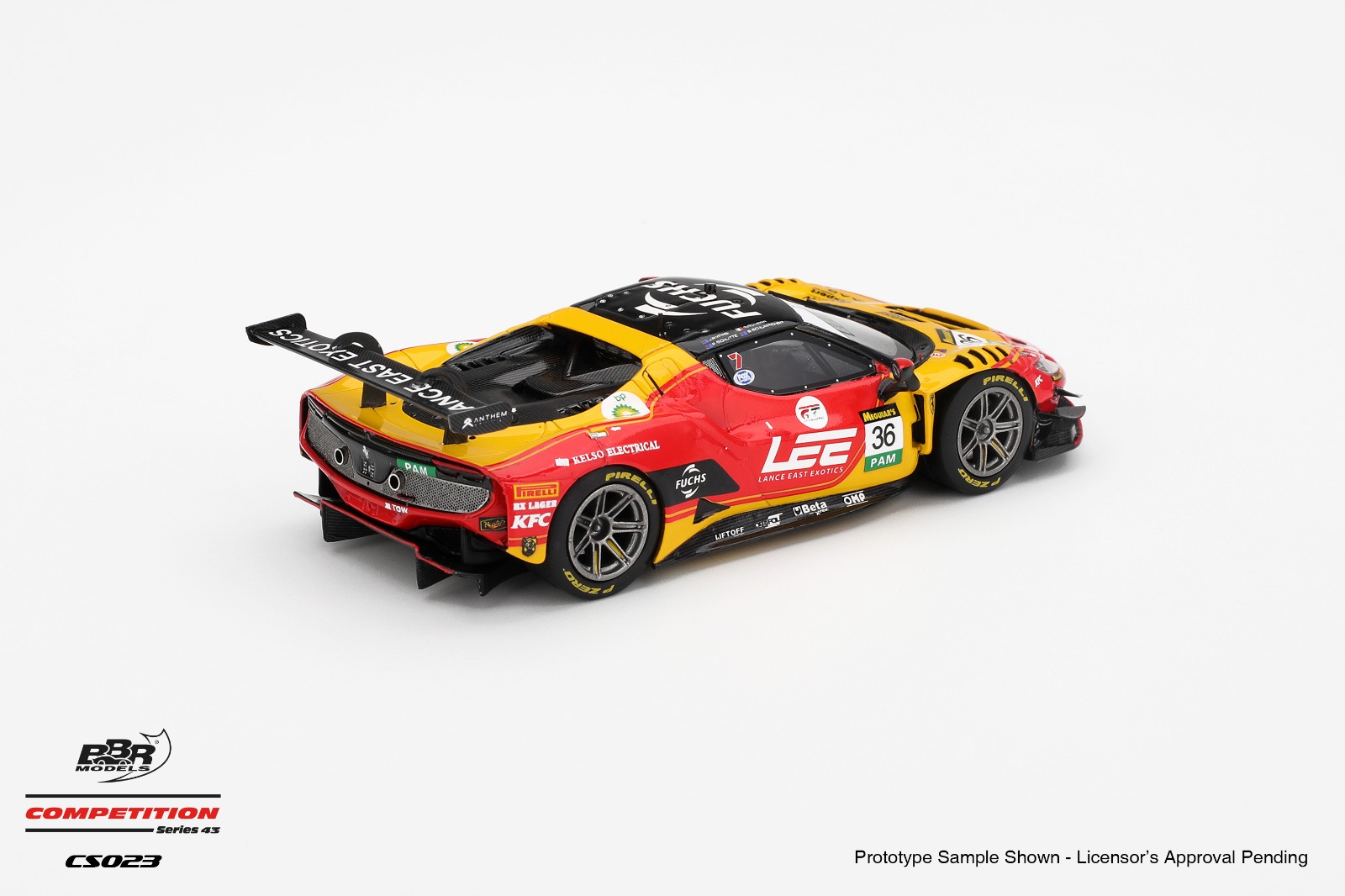 1:43 BBR - Ferrari 296 GT3 3.0L Turbo V6 Team Arise Racing #36 12h Bathurst 2025 J. Evans