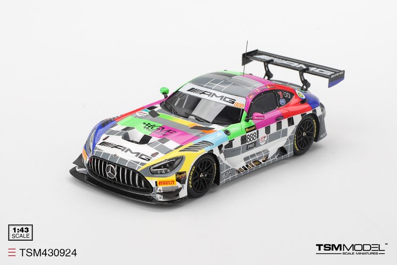 1:43 TSM - Mercedes AMG GT3 Evo 6.2L V8 Team Iron Lynx #888 12h Bathurst 2025 M. Engel 1:43 TSM - Mercedes AMG GT3 Evo 6.2L V8 Team Iron Lynx #888 12h Bathurst 2025 M. Engel