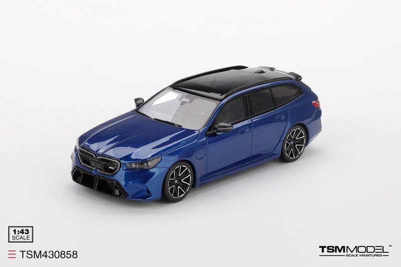 1:43 TSM - 2024 BMW M5 (G99) Touring Marina Bay Blue 1:43 TSM - 2024 BMW M5 (G99) Touring Marina Bay Blue