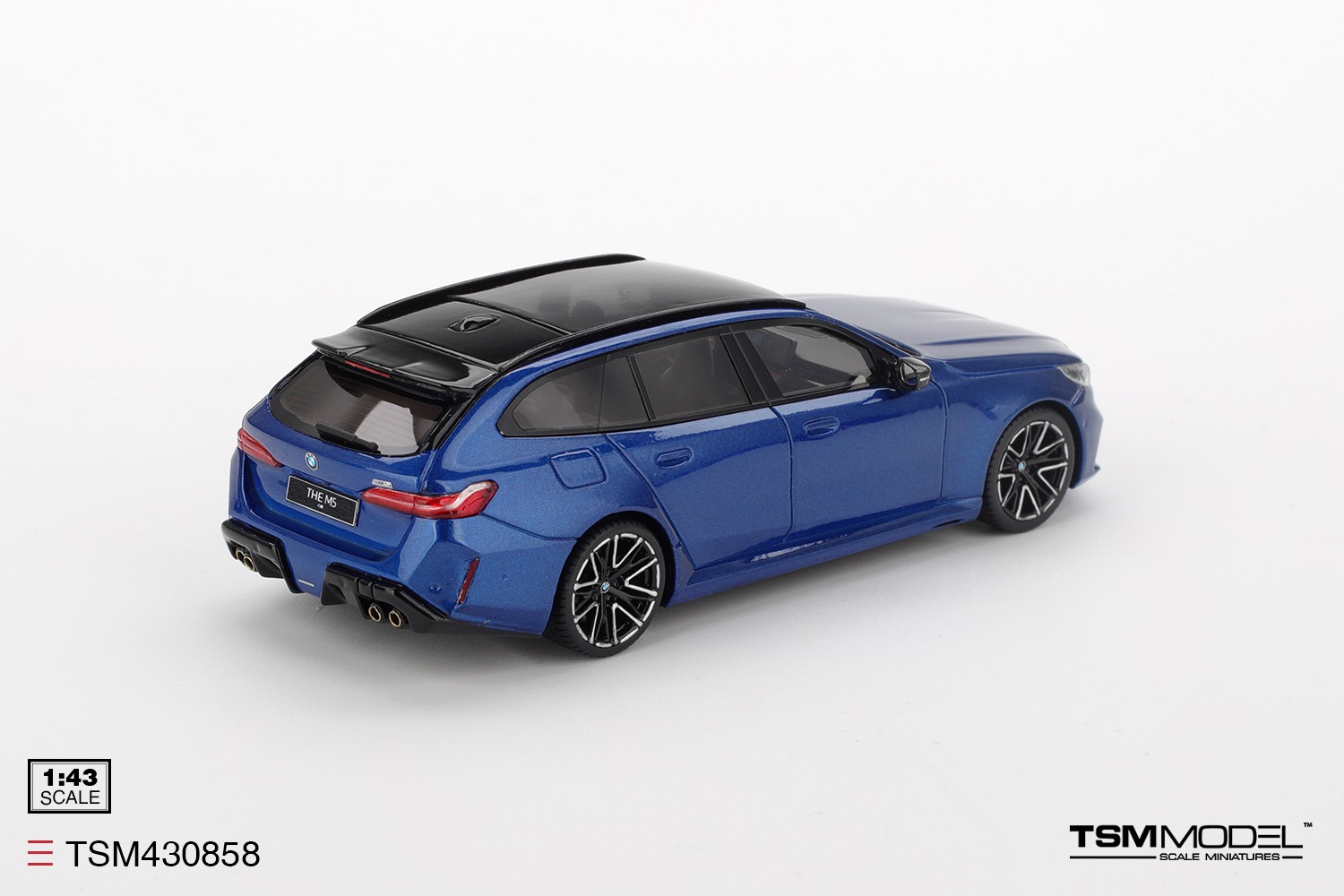 1:43 TSM - 2024 BMW M5 (G99) Touring Marina Bay Blue