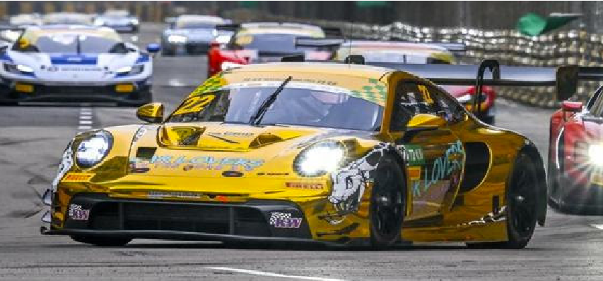 1:43 Spark - Porsche 911 GT3 R (992) No.22 SCHUMACHER CLRT 3rd Macau GT Cup - FIA GT World Cup 2025 Laurin HEINRICH
