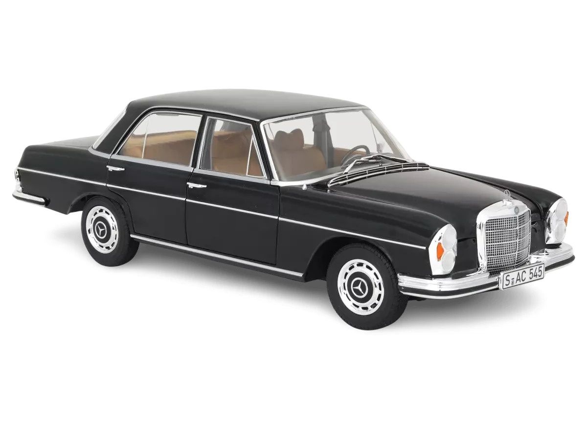1:18 Norev - 1968 Mercedes-Benz 280 SE Black *Reproduktion*