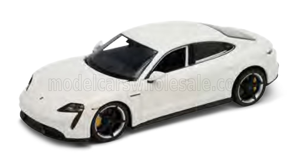 1:24 Welly - 2019 Porsche Taycan Turbo S - White