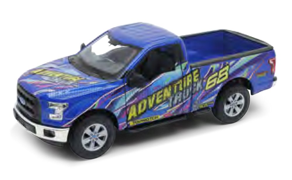 1:24 Welly - 2015 Ford F-150 Pick-Up Regular Cab - Orange