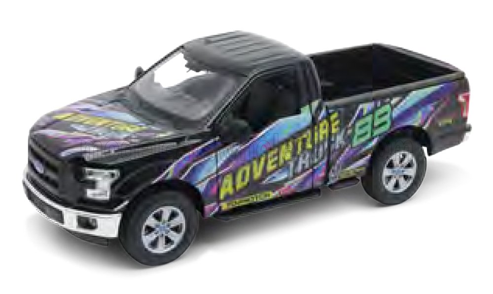 1:24 Welly - 2015 Ford F-150 Pick-Up Regular Cab - Black