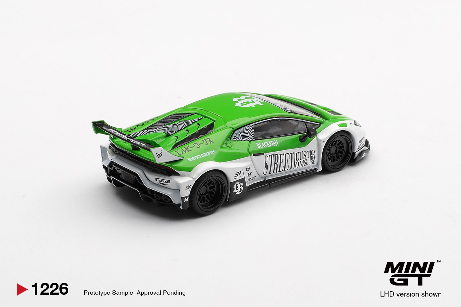 1:64 Mini GT - 2025 Lamborghini Huracan LB Works GT Street Customs