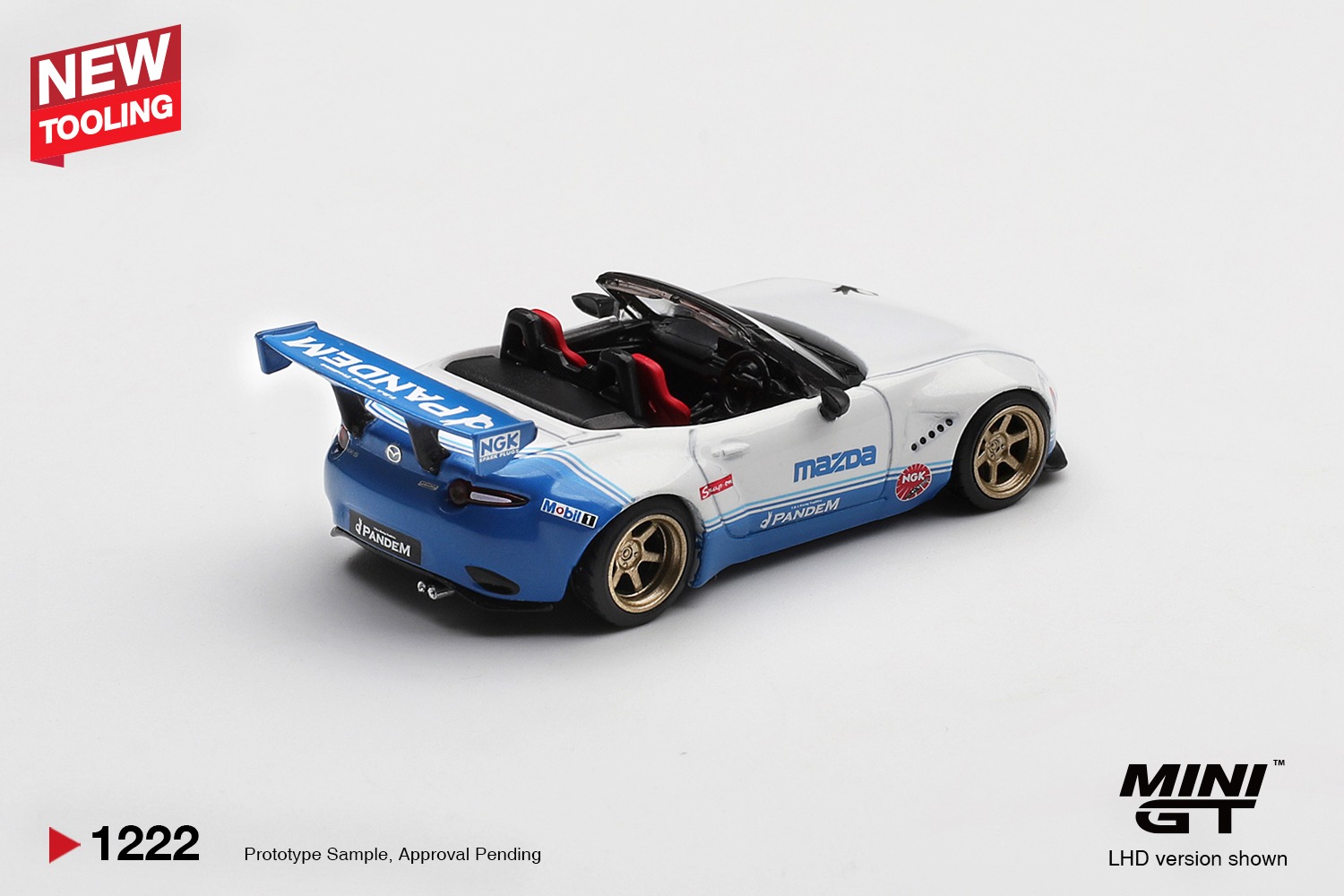 1:64 Mini GT - 2025 Mazda MX-5 (ND) Miata Pandem IMSA