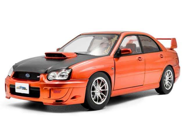 1:18 Solido - 2003 Subaru Impreza WRX STI, orange