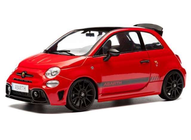 1:18 Solido - 2023 Fiat F595 Abarth Solido Works, red