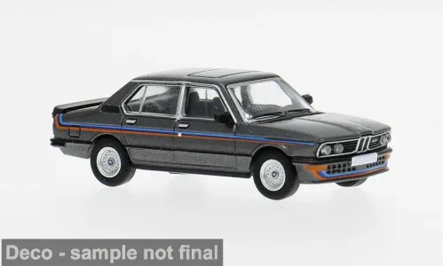 1:87 PCX87 - BMW M535i (E12), dunkelgrau/Dekor, 1980