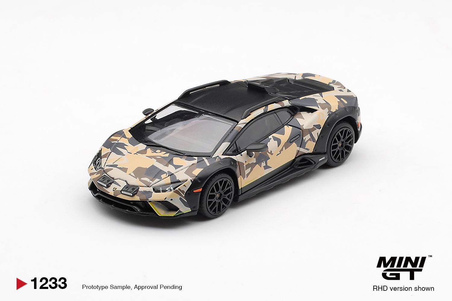 1:64 Mini GT - 2025 Lamborghini Huracan Sterrato All Terrarin 4 cars set