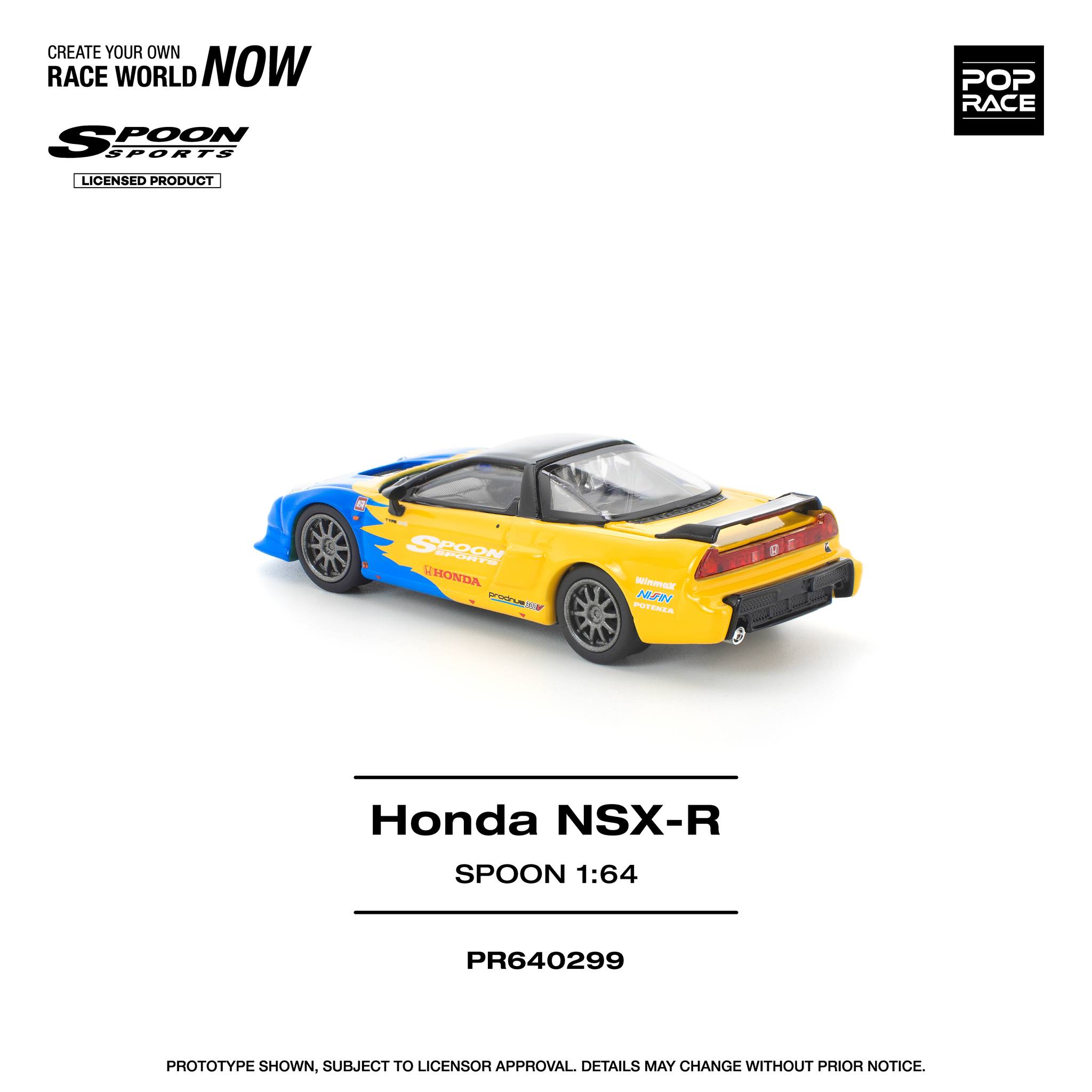 1:64 Pop Race Limited - Honda NSX-R Spoon