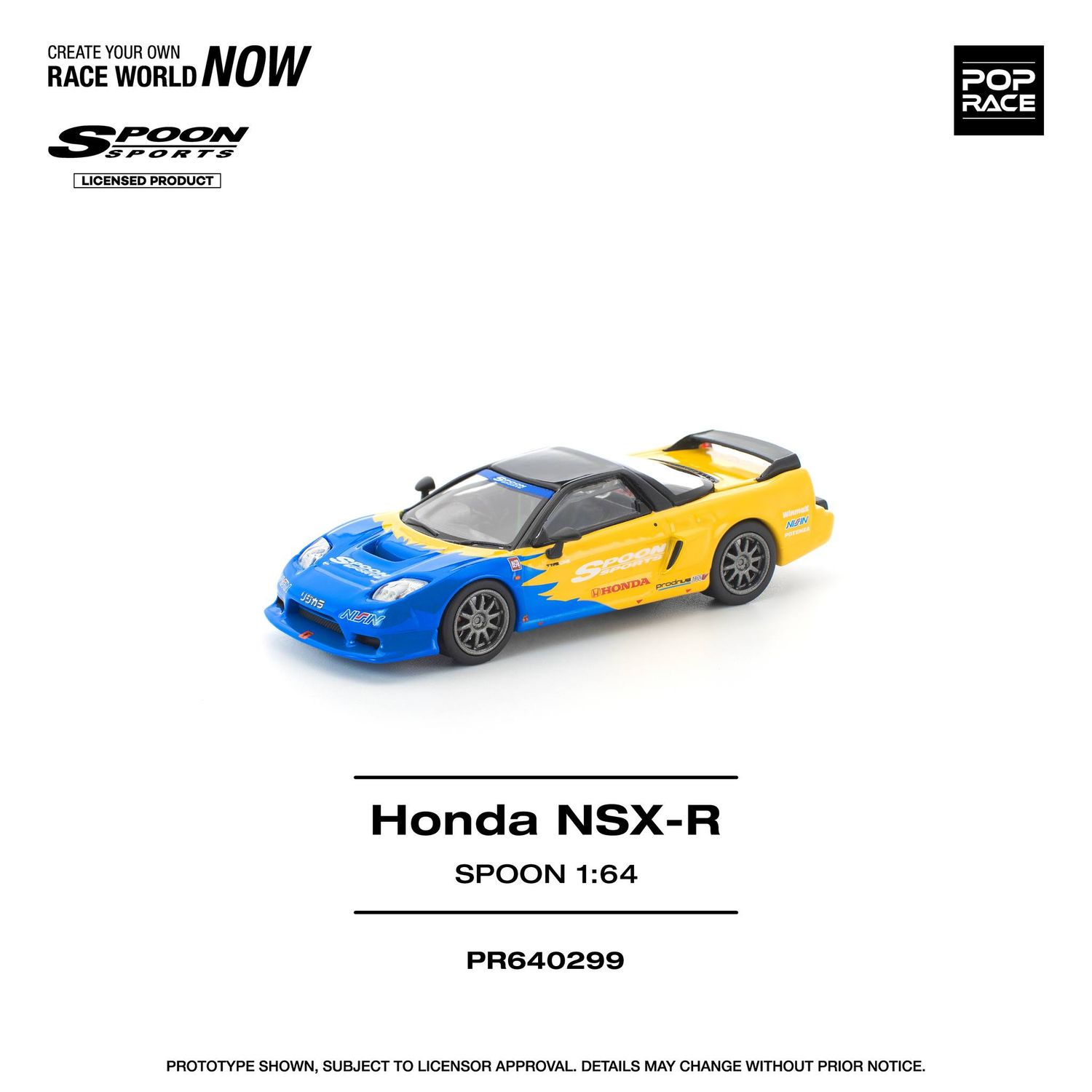 1:64 Pop Race Limited - Honda NSX-R Spoon